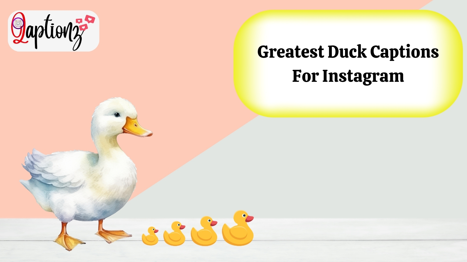 Greatest Duck Captions For Instagram