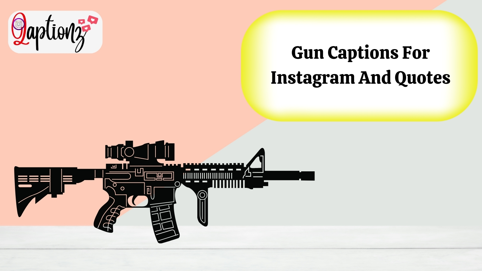 Gun Captions For Instagram And Quotes